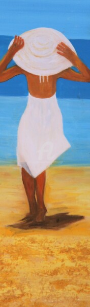 Femme sur la plage